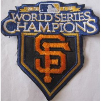 2010 San Francisco Giants World Series Champions Patch