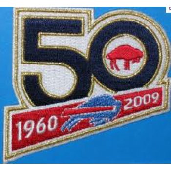 Buffalo Bills 50th Anniversary Patch