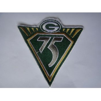 Green Bay Packers 75th Anniversary Patch