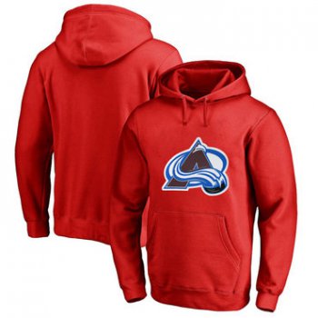 Colorado Avalanche Red Men's Customized All Stitched Pullover Hoodie