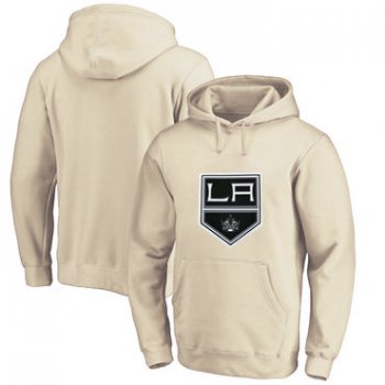 Los Angeles Kings Cream Men's Customized All Stitched Pullover Hoodie