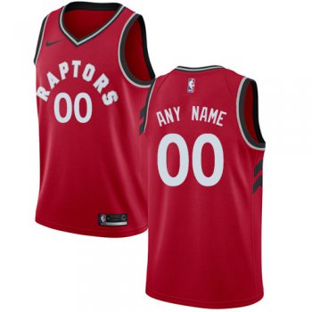 Youth Customized Toronto Raptors Swingman Red Nike NBA Icon Edition Jersey