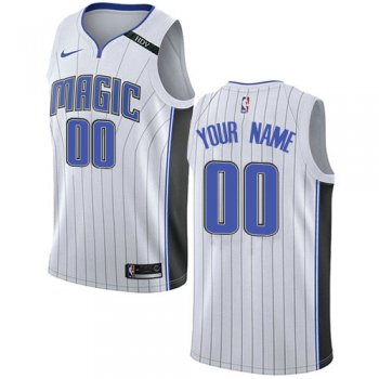 Men's Nike Orlando Magic Customized Authentic White NBA Association Edition Jersey