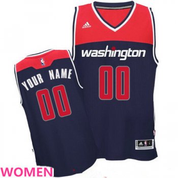 Women's Washington Wizards Navy Blue Custom adidas Swingman Alternate Basketball Jersey