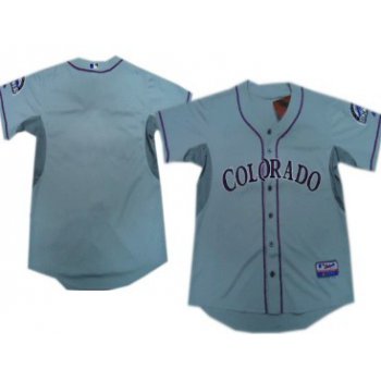 Kids' Colorado Rockies Customized 2012 Gray Jersey