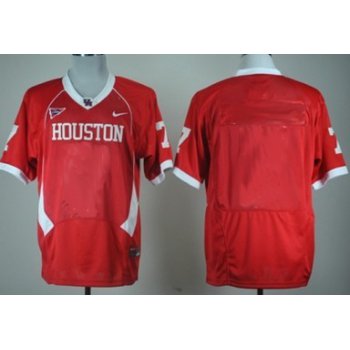 Kids' Houston Cougars Customized Red Jersey