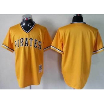 Kids' Pittsburgh Pirates Customized Black Throwback Jersey