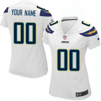 Kids' Nike San Diego Chargers Customized 2013 White Limited Jersey