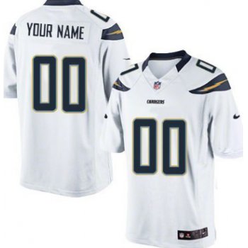 Kids' Nike San Diego Chargers Customized White Limited Jersey