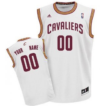 Kids Cleveland Cavaliers Customized White Jersey