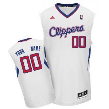 Kids Los Angeles Clippers Customized White Jersey