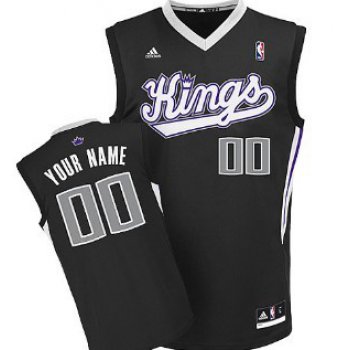 Kids Sacramento Kings Customized Black Jersey