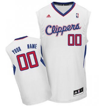 Mens Los Angeles Clippers Customized White Jersey
