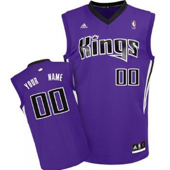 Mens Sacramento Kings Customized Purple Jersey