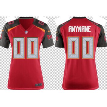 Women's Nike Tampa Bay Buccaneers Customized 2014 Red Limited Jersey