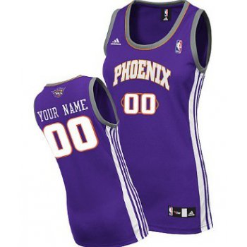 Womens Phoenix Suns Customized Purple Jersey