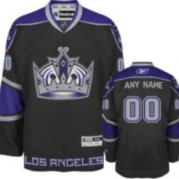 Los Angeles Kings Mens Customized Black Jersey