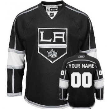 Los Angeles Kings Mens Customized Black Third Jersey
