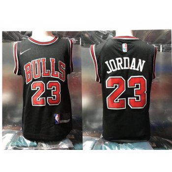 Chicago Bulls #23 Michael Jordan Black Toddlers Jersey