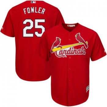Cardinals #25 Dexter Fowler Red Cool Base Stitched Youth Baseball Jersey