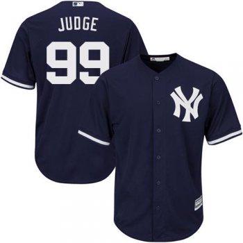 Yankees #99 Aaron Judge Navy blue Cool Base Stitched Youth Baseball Jersey
