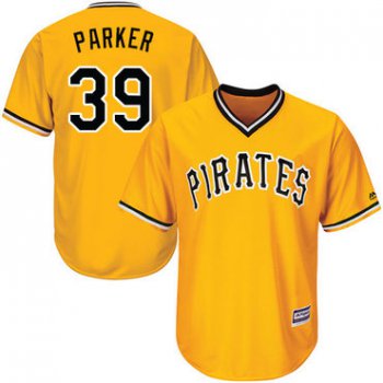 Pirates #39 Dave Parker Gold Cool Base Stitched Youth Baseball Jersey