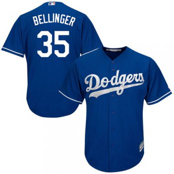 Dodgers #35 Cody Bellinger Blue Cool Base Stitched Youth Baseball Jersey