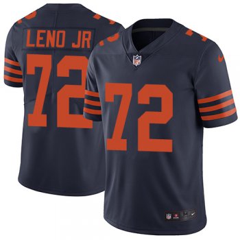Bears #72 Charles Leno Jr Navy Blue Alternate Youth Stitched Football Vapor Untouchable Limited Jersey