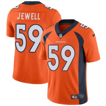 Youth Nike Broncos 59 Josey Jewell Orange Team Color Stitched NFL Vapor Untouchable Limited Jersey