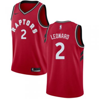 Youth Toronto Raptors #2 Kawhi Leonard Red NBA Swingman Icon Edition Jersey