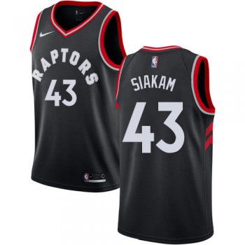 Youth Toronto Raptors #43 Pascal Siakam Black Basketball Swingman Statement Edition Jersey