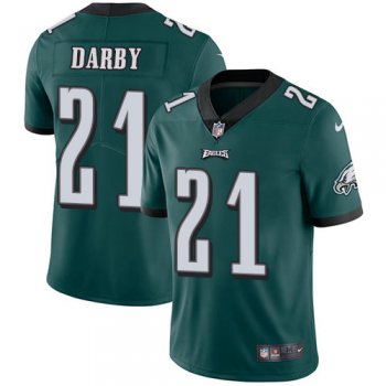 Kids Nike Eagles 21 Ronald Darby Midnight Green Team Color Stitched NFL Vapor Untouchable Limited Jersey
