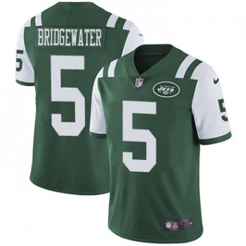 Nike Jets #5 Teddy Bridgewater Green Team Color Youth Stitched NFL Vapor Untouchable Limited Jersey