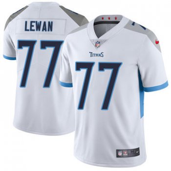 Nike Titans #77 Taylor Lewan White Youth Stitched NFL Vapor Untouchable Limited Jersey