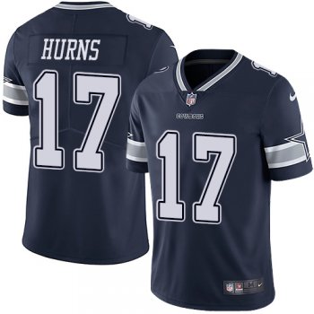 Nike Cowboys #17 Allen Hurns Navy Blue Team Color Youth Stitched NFL Vapor Untouchable Limited Jersey