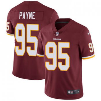 Nike Redskins #95 Da'Ron Payne Burgundy Red Team Color Youth Stitched NFL Vapor Untouchable Limited Jersey