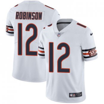 Nike Bears #12 Allen Robinson White Youth Stitched NFL Vapor Untouchable Limited Jersey
