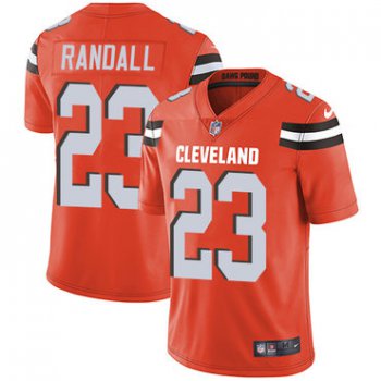 Nike Browns #23 Damarious Randall Orange Alternate Youth Stitched NFL Vapor Untouchable Limited Jersey