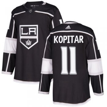 Adidas Los Angeles Kings #11 Anze Kopitar Black Home Authentic Stitched Youth NHL Jersey