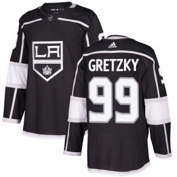 Adidas Los Angeles Kings #99 Wayne Gretzky Black Home Authentic Stitched Youth NHL Jersey