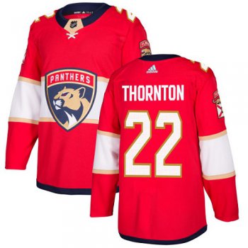 Adidas Florida Panthers #22 Shawn Thornton Red Home Authentic Stitched Youth NHL Jersey