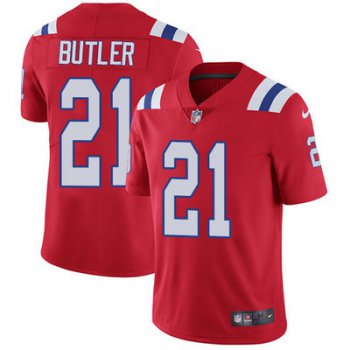 Youth Nike New England Patriots #21 Malcolm Butler Red Alternate Stitched NFL Vapor Untouchable Limited Jersey