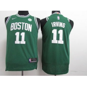Nike Celtics #11 Kyrie Irving Green Nike Stitched Youth NBA Jersey