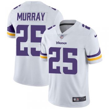 Youth Nike Minnesota Vikings #25 Latavius Murray White Stitched NFL Vapor Untouchable Limited Jersey