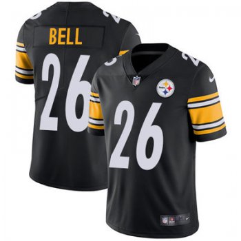 Youth Nike Steelers #26 Le'Veon Bell Black Team Color Stitched NFL Vapor Untouchable Limited Jersey