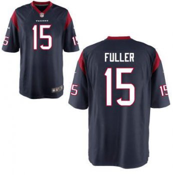 Youth Houston Texans #15 Will Fuller Nike Navy 2016 Draft Pick Game Jersey