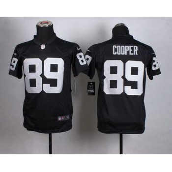 Youth Oakland Raiders #89 Amari Cooper Nike Black Game Jersey