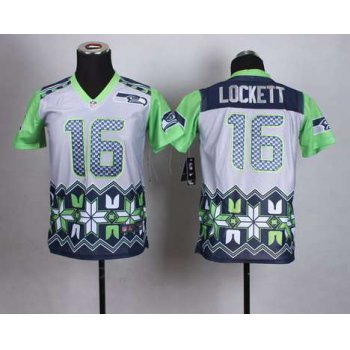 Youth Seattle Seahawks #16 Tyler Lockett 2015 Nike Noble Fashion Jersey