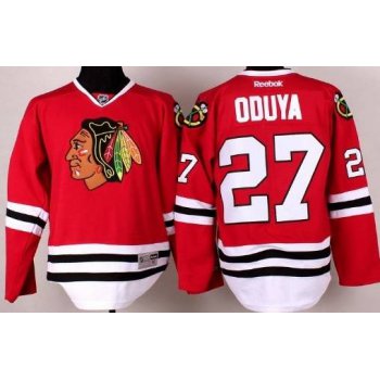 Chicago Blackhawks #27 Johnny Oduya Red Kids Jersey