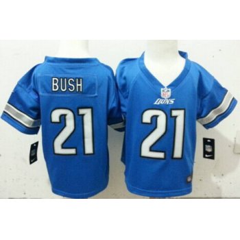 Nike Detroit Lions #21 Reggie Bush Light Blue Toddlers Jersey